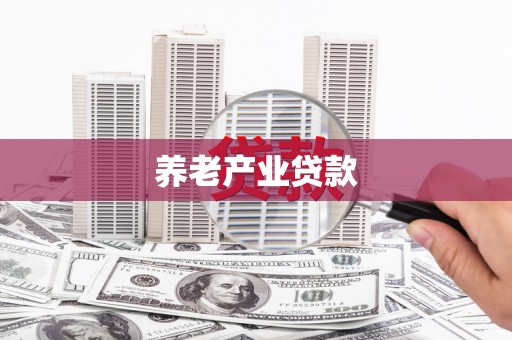东明养老产业贷款
