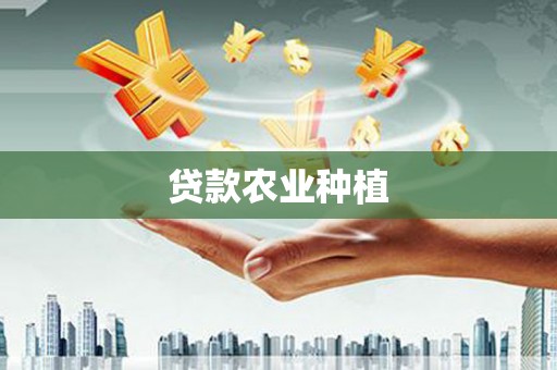 边坝贷款农业种植