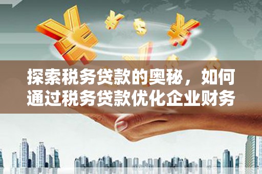 红原探索税务贷款的奥秘，如何通过税务贷款优化企业财务