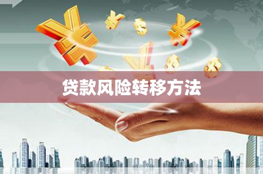 邱县贷款风险转移方法