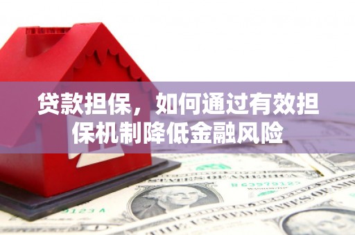 金秀贷款担保，如何通过有效担保机制降低金融风险